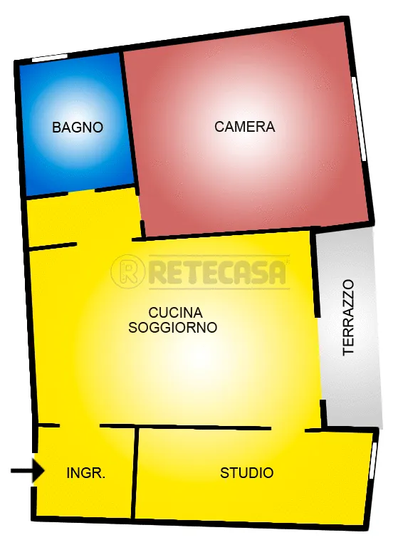 Foto 7 di 7 - Appartamento in vendita a Montecchio Maggiore