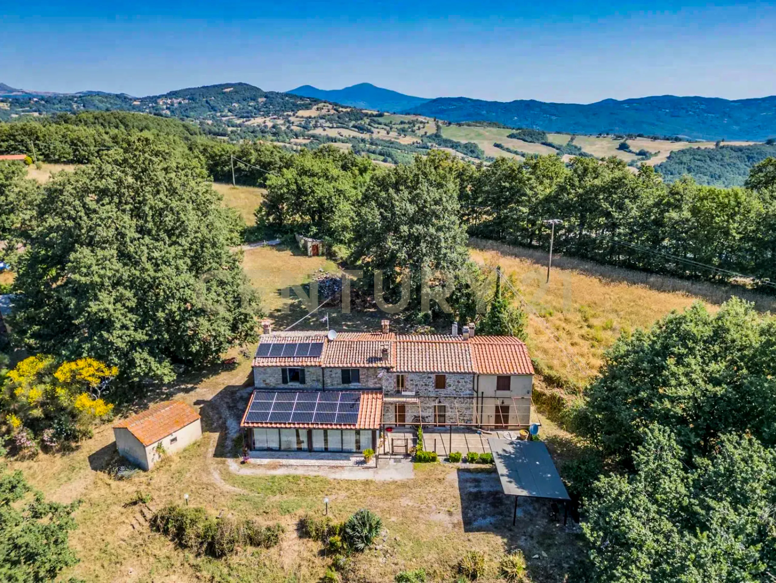 Foto 41 di 43 - Villa a schiera in vendita a Semproniano