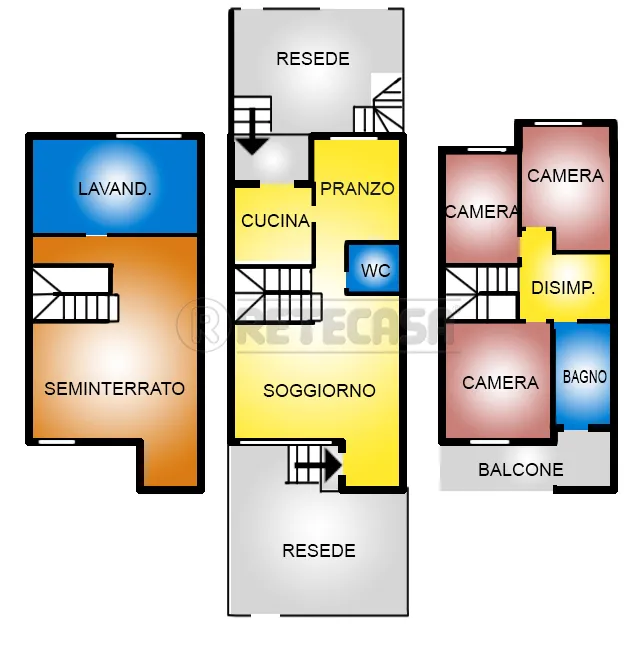 Villa a schiera in vendita a Viareggio