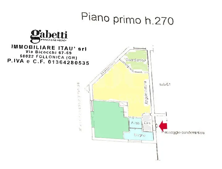 Foto 25 di 25 - Appartamento in vendita a Castiglione della Pescaia
